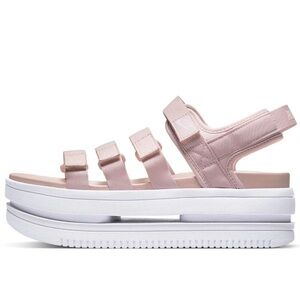 NEW Nike Icon Classic Women’s Sandal Barely Rose/White-Pink DH0224-600 Size 10